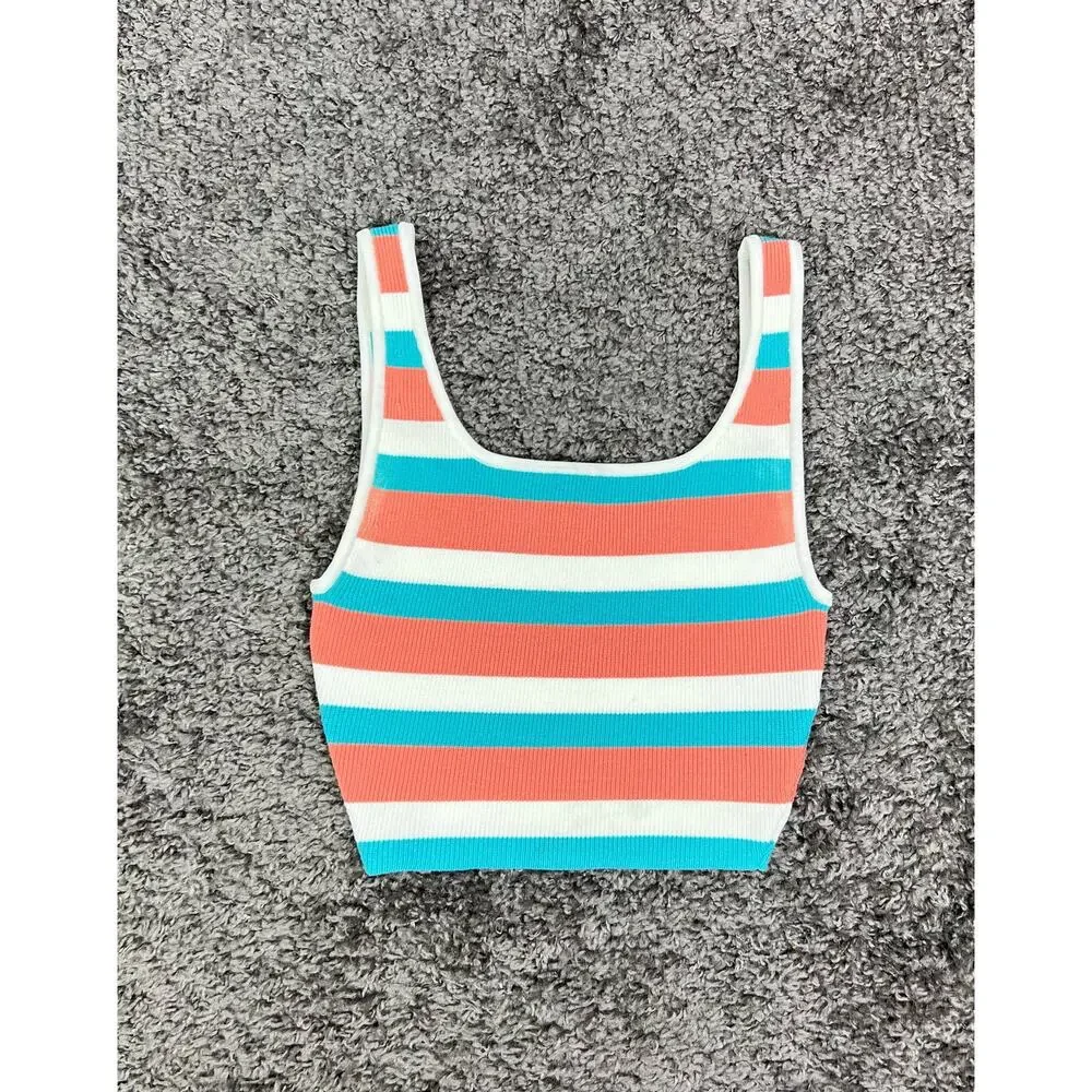 Babaton Aritzia women knit crop Torsten top size 2XS - Picture 3 of 5
